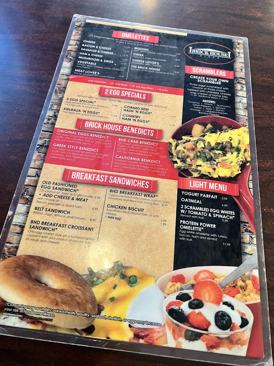 Brick House Diner Menu - Image 4